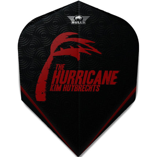 Bulls Darts Bulls Powerflite P Kim Huybrechts The Hurricane Black No.6 Dart Flights