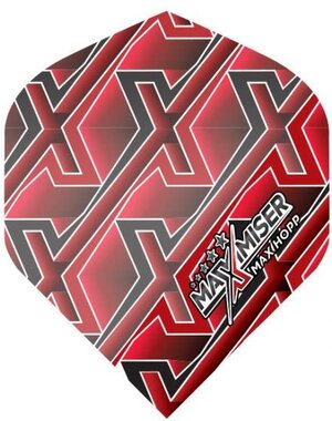 Bulls Darts Bull's Powermax P Max Hopp Red Standard Dart Flights