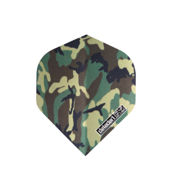 DataDart Datadart Green Camo No2 Standard Dart Flights