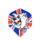 DataDart Datadart Union Jack Bulldog No2 Standard Dart Flights