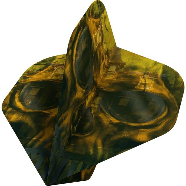 Designa Horror Show Haunted House No2 Standard Dart Flights