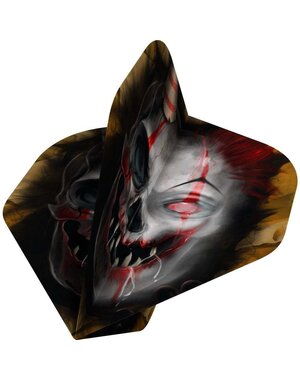 Designa Horror Show Killer Clown No2 Standard Dart Flights