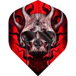 Designa Horror Show Horned Skull No2 Standard Dart Flights