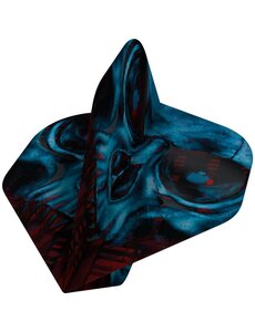 Designa Horror Show Zombie Skull No2 Standard Dart Flights