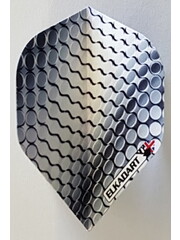 ElkaDart Titanium Silver Elkadart Standard Dart Flights