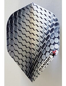 ElkaDart Titanium Silver Elkadart Standard Dart Flights