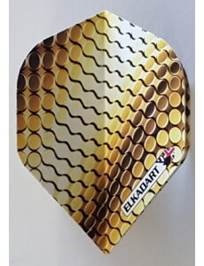 ElkaDart Titanium Gold Elkadart Standard Dart Flights