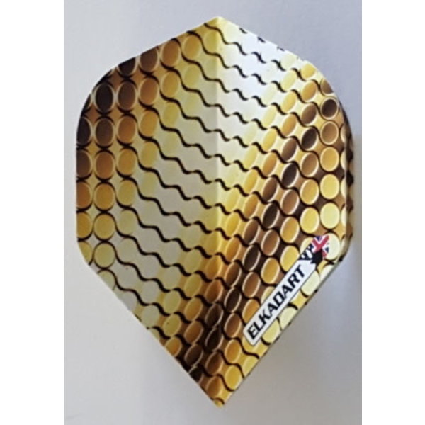ElkaDart Titanium Gold Elkadart Standard Dart Flights