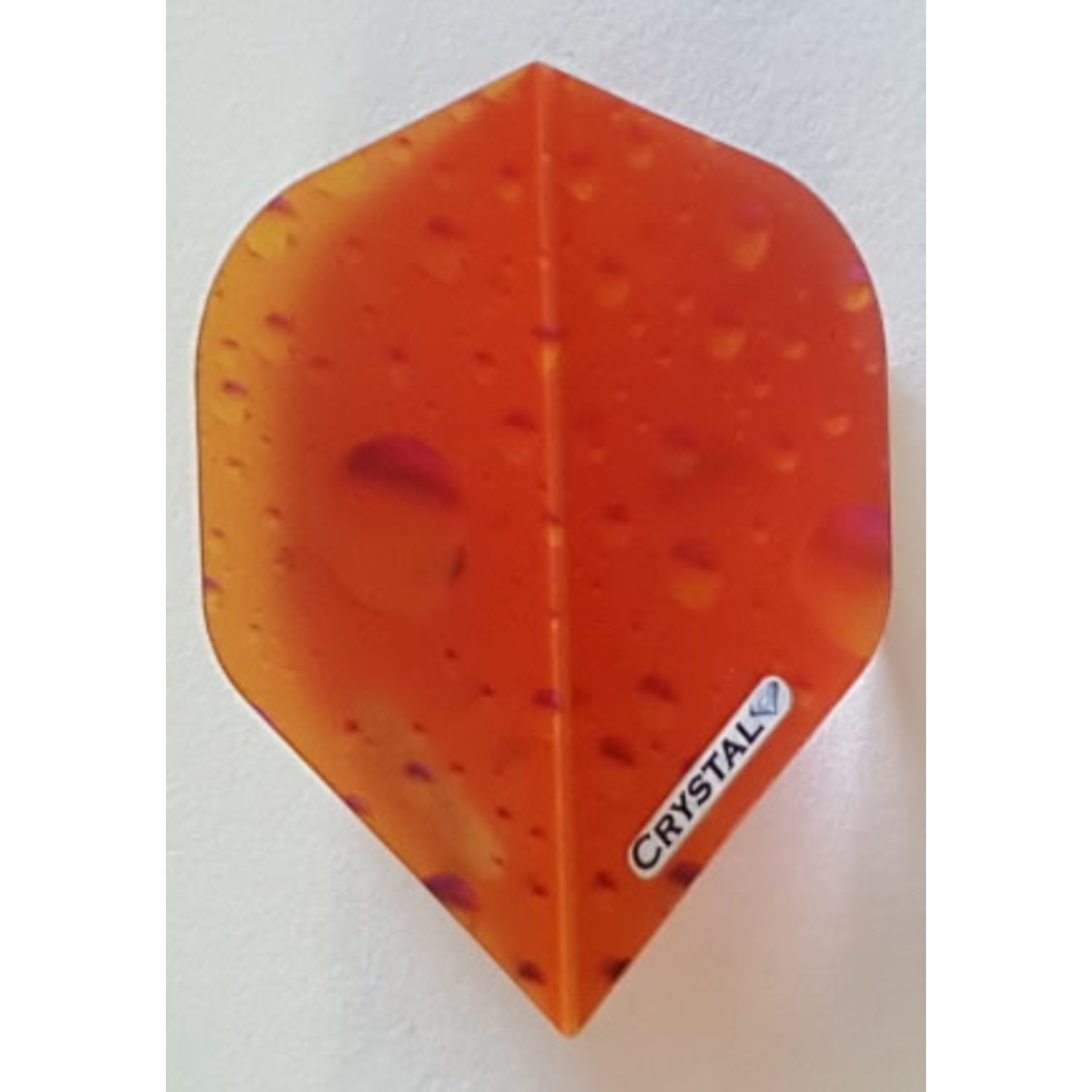 ElkaDart Elkadart Crystal Orange Standard Dart Flights