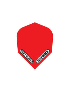 G-Force G-Force Clear Red Standard Dart Flights