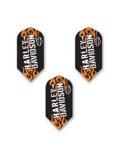 Harley Davidson Harley Davidson Orange Flames Slim Dart Flights