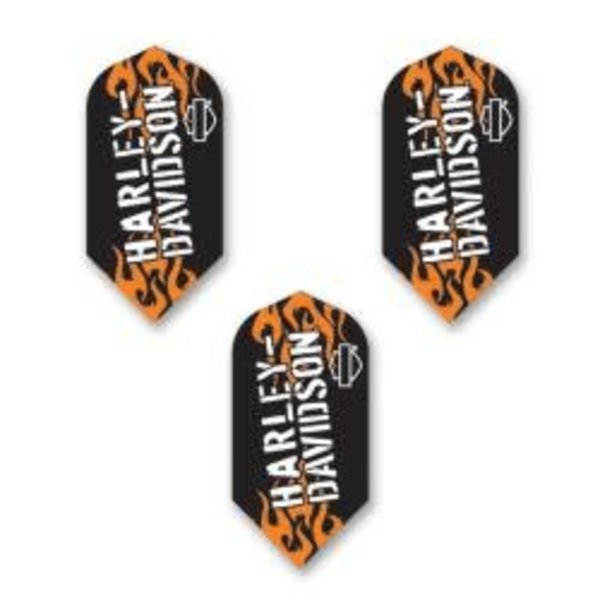 Harley Davidson Harley Davidson Orange Flames Slim Dart Flights