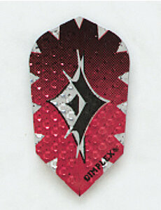 Harrows Darts Red Rip Slim Dimplex Dart Flights