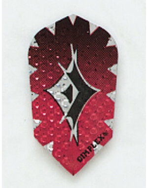 Harrows Darts Red Rip Slim Dimplex Dart Flights