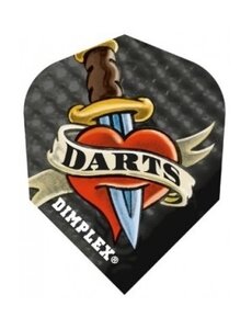 Harrows Darts Harrows Dagger Darts Heart Dimplex Standard Dart Flights