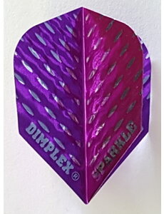 Harrows Darts Harrows Sparkle Dimplex Purple Standard Dart Flights