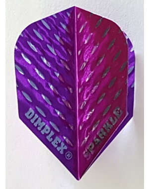 Harrows Darts Harrows Sparkle Dimplex Purple Standard Dart Flights