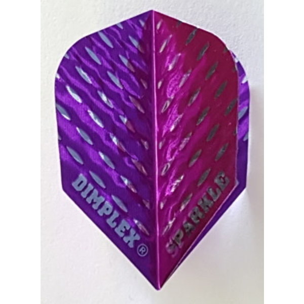 Harrows Darts Harrows Sparkle Dimplex Purple Standard Dart Flights