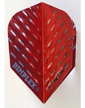 Harrows Darts Harrows Sparkle Dimplex Red Standard Dart Flights
