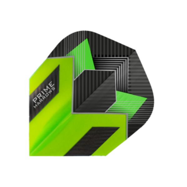 Harrows Darts Harrows Green and Black Arrow Prime Standard Dart Flights