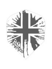 Harrows Darts Harrows Black Union Jack Dimplex Standard Dart Flights