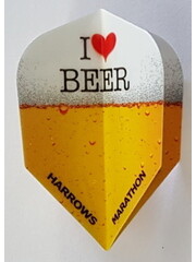 Harrows Darts Harrows Marathon I Love Beer Standard Dart Flights
