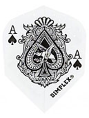 Harrows Darts Ace of Spades Standard Dimplex Dart Flights
