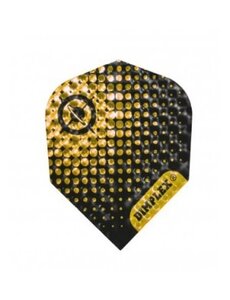Harrows Darts Harrows Black Gold Fade Dimplex Standard Dart Flights
