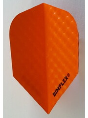 Harrows Darts Harrows Solid Orange Dimplex Standard Dart Flights