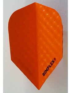 Harrows Darts Harrows Solid Orange Dimplex Standard Dart Flights