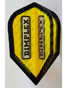 Harrows Darts Harrows Marathon Dimplex Yellow Standard Dart Flights