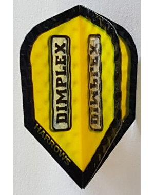 Harrows Darts Harrows Marathon Dimplex Yellow Standard Dart Flights