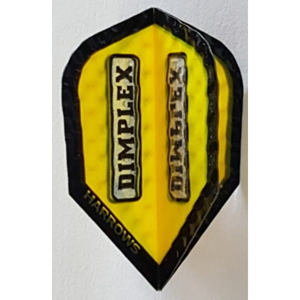 Harrows Darts Harrows Marathon Dimplex Yellow Standard Dart Flights