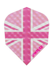 Harrows Darts Harrows Pink Union Jack Dimplex Standard Dart Flights