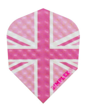 Harrows Darts Harrows Pink Union Jack Dimplex Standard Dart Flights