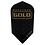 Harrows Darts Harrows Marathon Gold Black and Gold Dimplex Slim Dart Flights