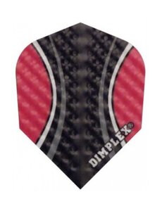 Harrows Darts Harrows Bomber Red Curve Dimplex Standard Dart Flights