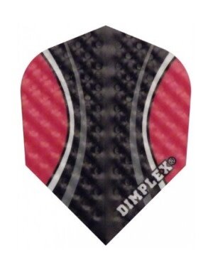 Harrows Darts Harrows Bomber Red Curve Dimplex Standard Dart Flights
