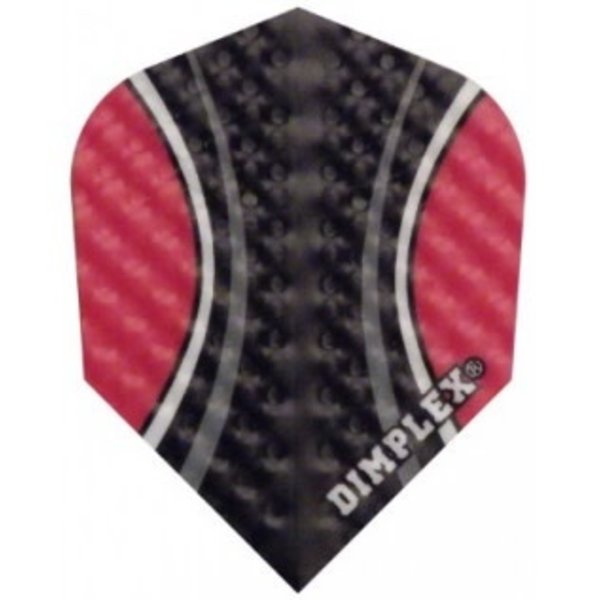 Harrows Darts Harrows Bomber Red Curve Dimplex Standard Dart Flights