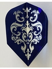 Harrows Darts Harrows Blue Ornate Holographic Standard Dart Flights
