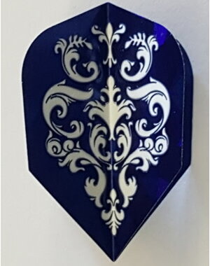 Harrows Darts Harrows Blue Ornate Holographic Standard Dart Flights