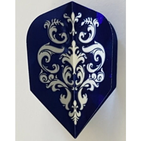 Harrows Darts Harrows Blue Ornate Holographic Standard Dart Flights