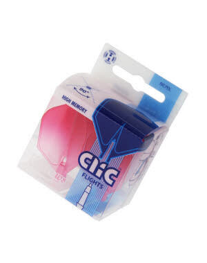 Harrows Darts Harrows Clic Gradation Deep Pink Standard Dart Flights
