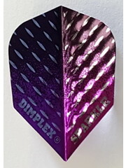 Harrows Darts Harrows Sparkle Dimplex Black and Purple Fade Standard Dart Flights