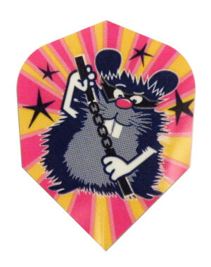 Harrows Darts Harrows Kung-Fu Rat Quadro Standard Dart Flights