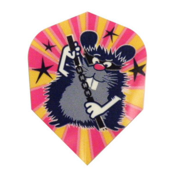 Harrows Darts Harrows Kung-Fu Rat Quadro Standard Dart Flights