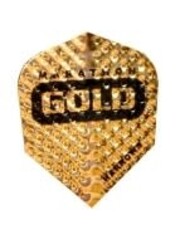 Harrows Darts Harrows Marathon Gold Gold and Black Standard Dart Flights