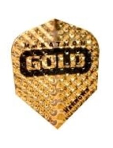 Harrows Darts Harrows Marathon Gold Gold and Black Standard Dart Flights