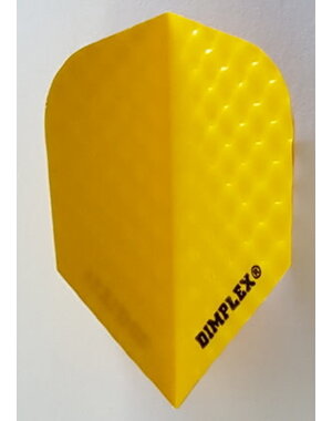 Harrows Darts Harrows Solid Yellow Dimplex Standard Dart Flights