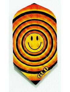 Harrows Darts Happy Face Slim Dimplex Dart Flights